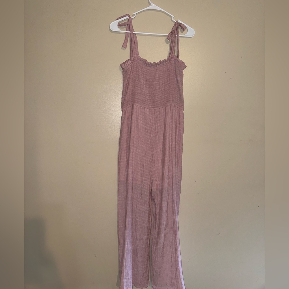 Altar’d State Blush Pink Jumpsuit
